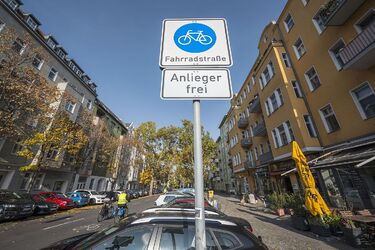 Fahrradstraßen können durch die neue StVO leichter eingerichtet werden.